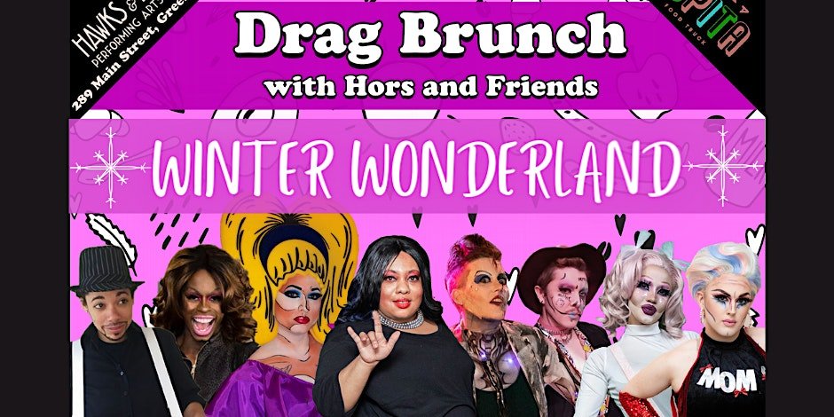 Drag Brunch with Hors and Friends at Hawks and Reed – Winter Wonderland!