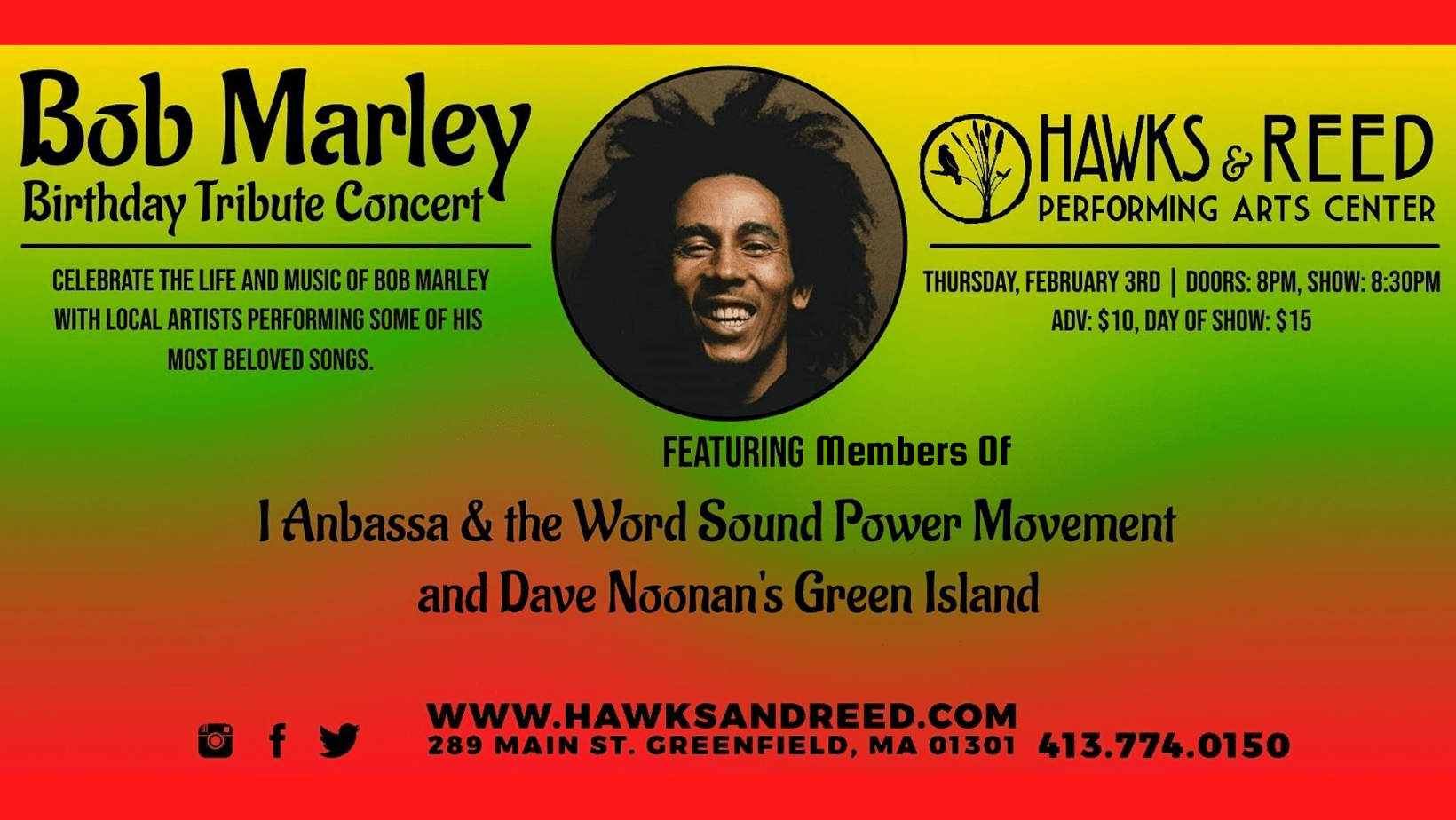 Bob Marley Birthday Tribute Concert