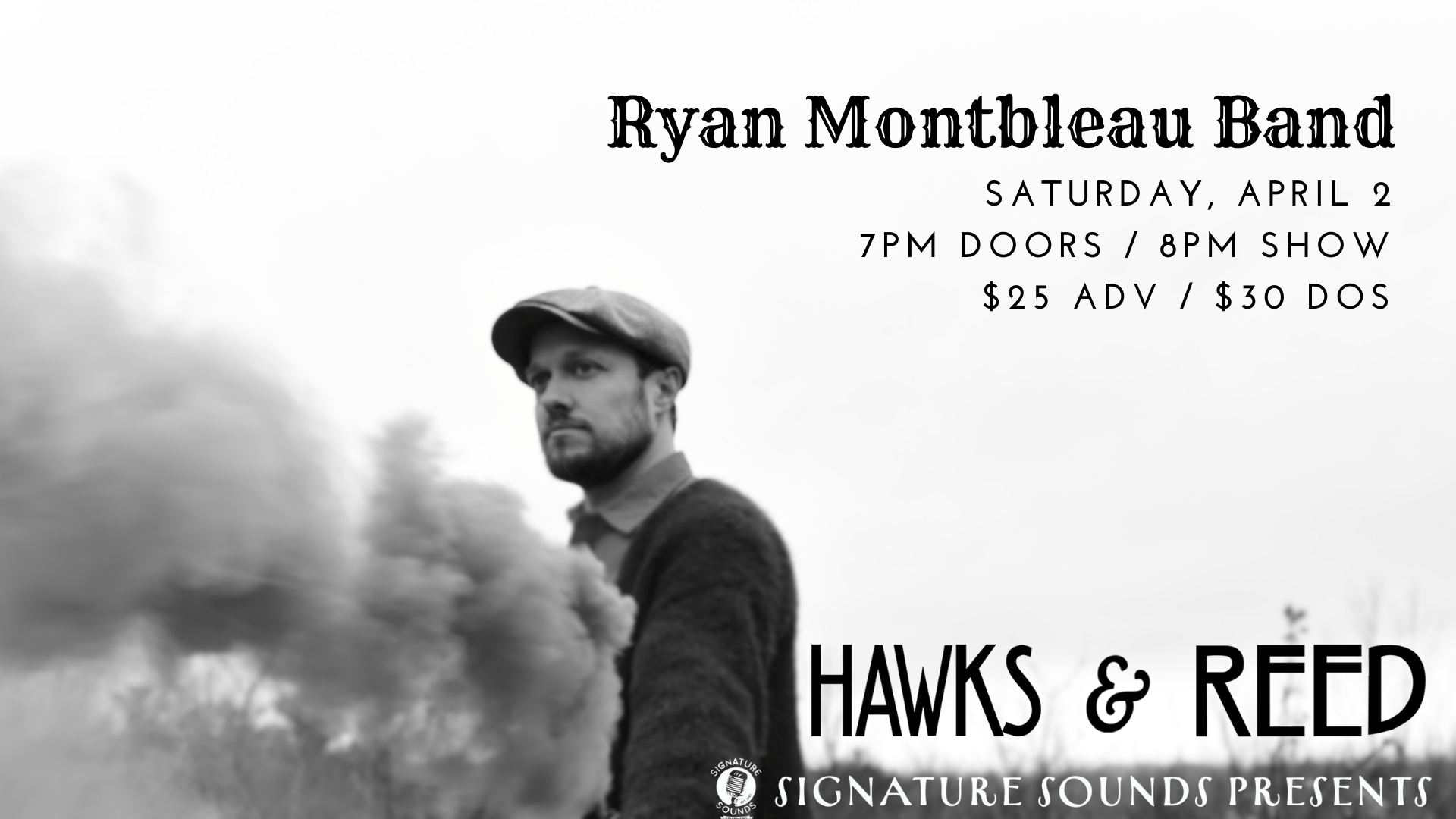 Ryan Montbleau Band at Hawks and Reed