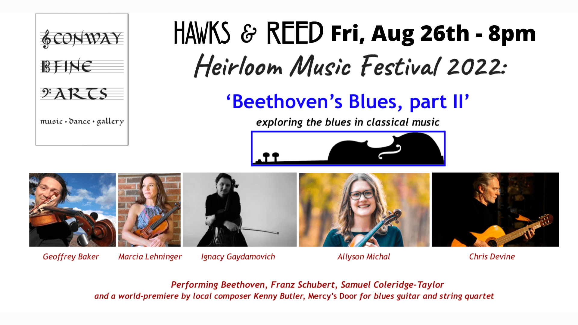 Heirloom Music Festival 2022 at Hawks & Reed