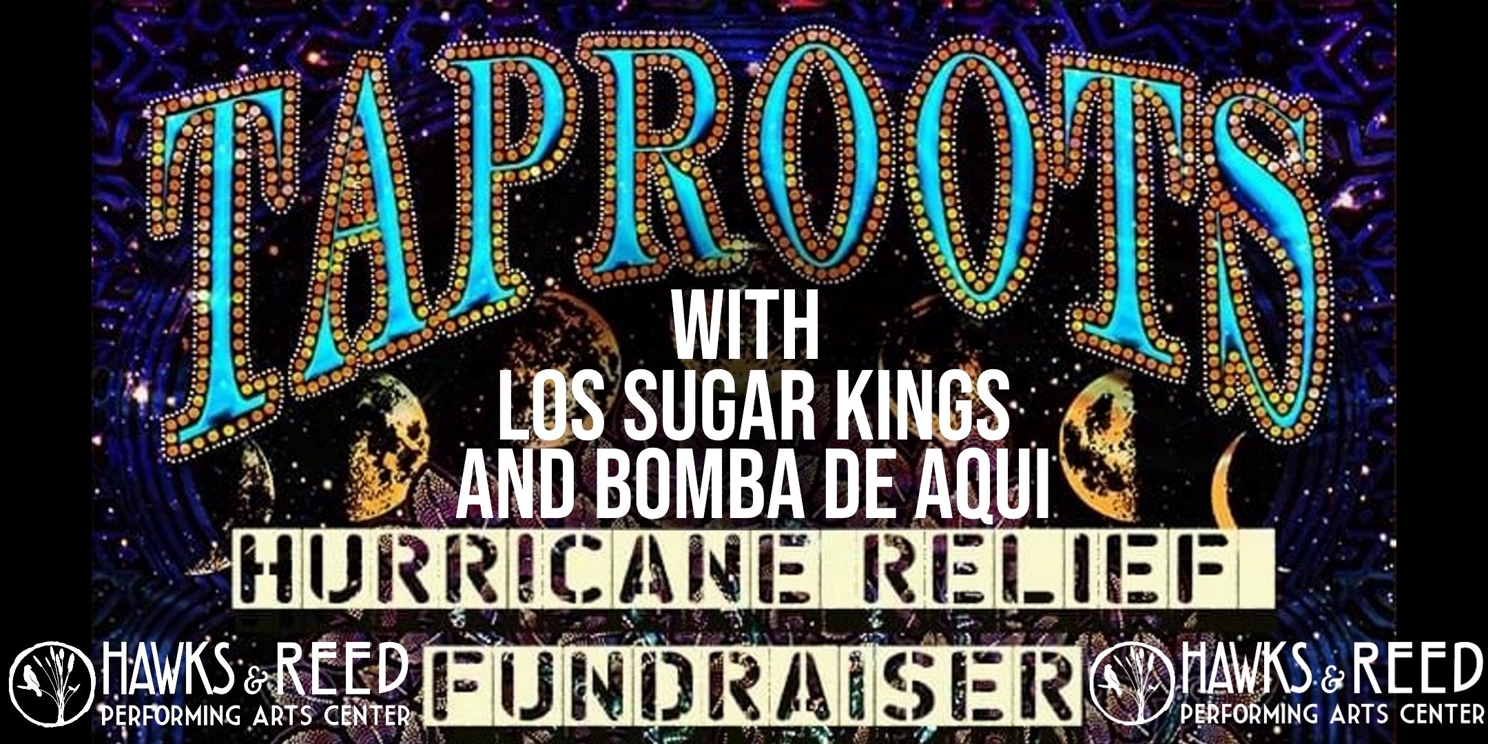 Taproots Puerto Rico Hurricane Relief Fundraiser with Los Sugar Kings and Bomba de Aqui