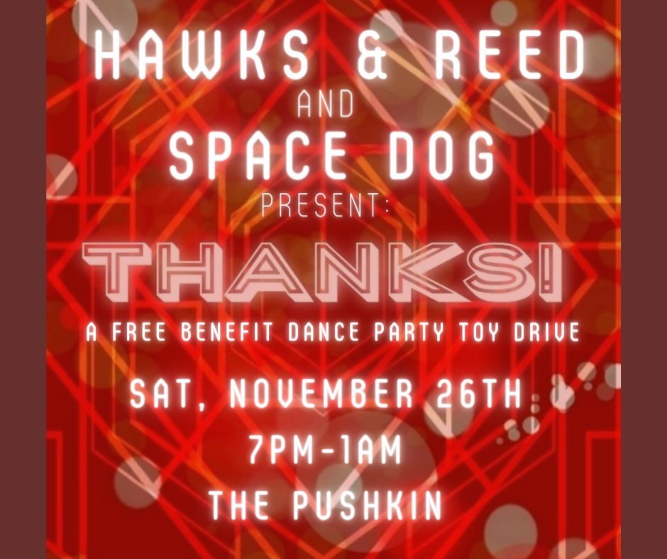 Thanks! House Music Party & Toy Drive
