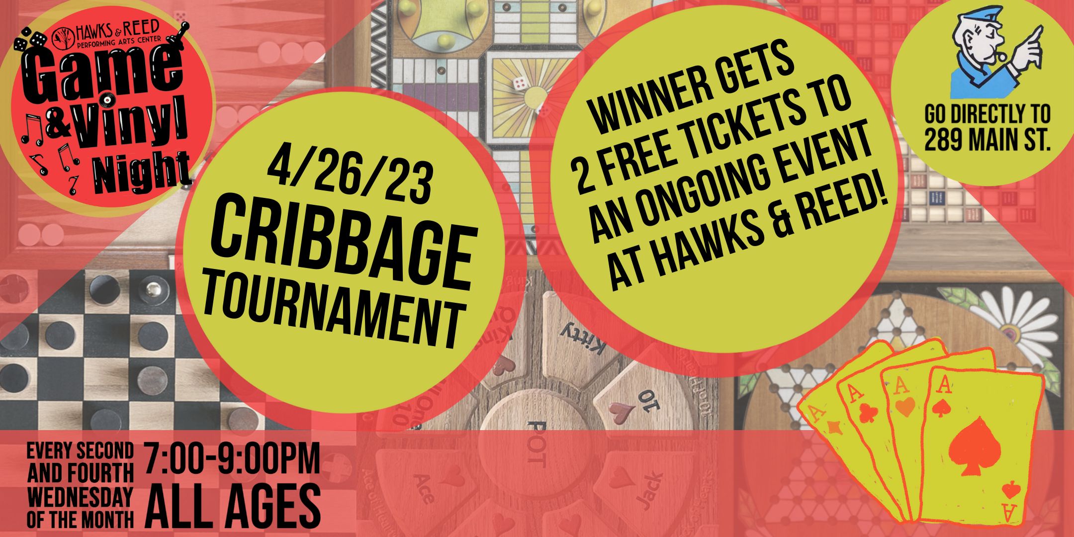 Game and Vinyl Night: Cribbage Tournament