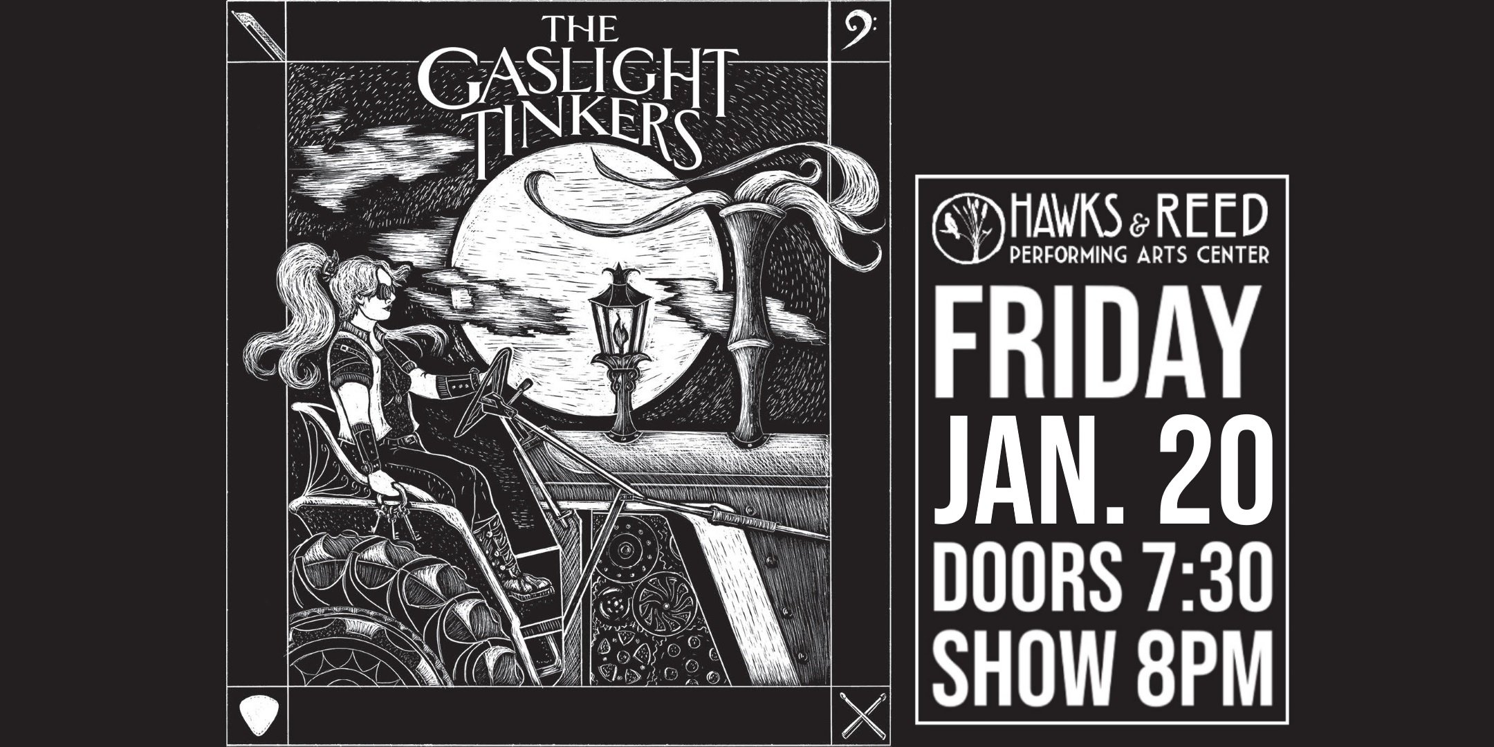 Gaslight Tinkers at Hawks & Reed