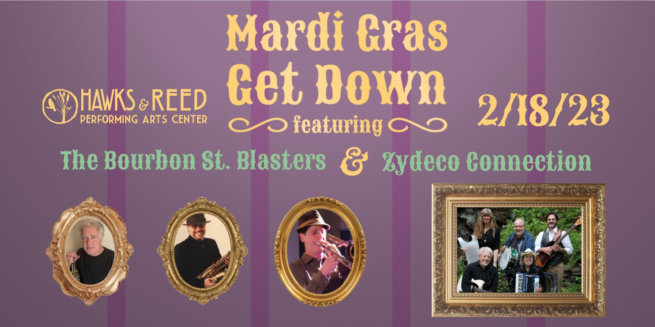 Mardi Gras Get Down ft. Zydeco Connection & The Bourbon St. Blasters