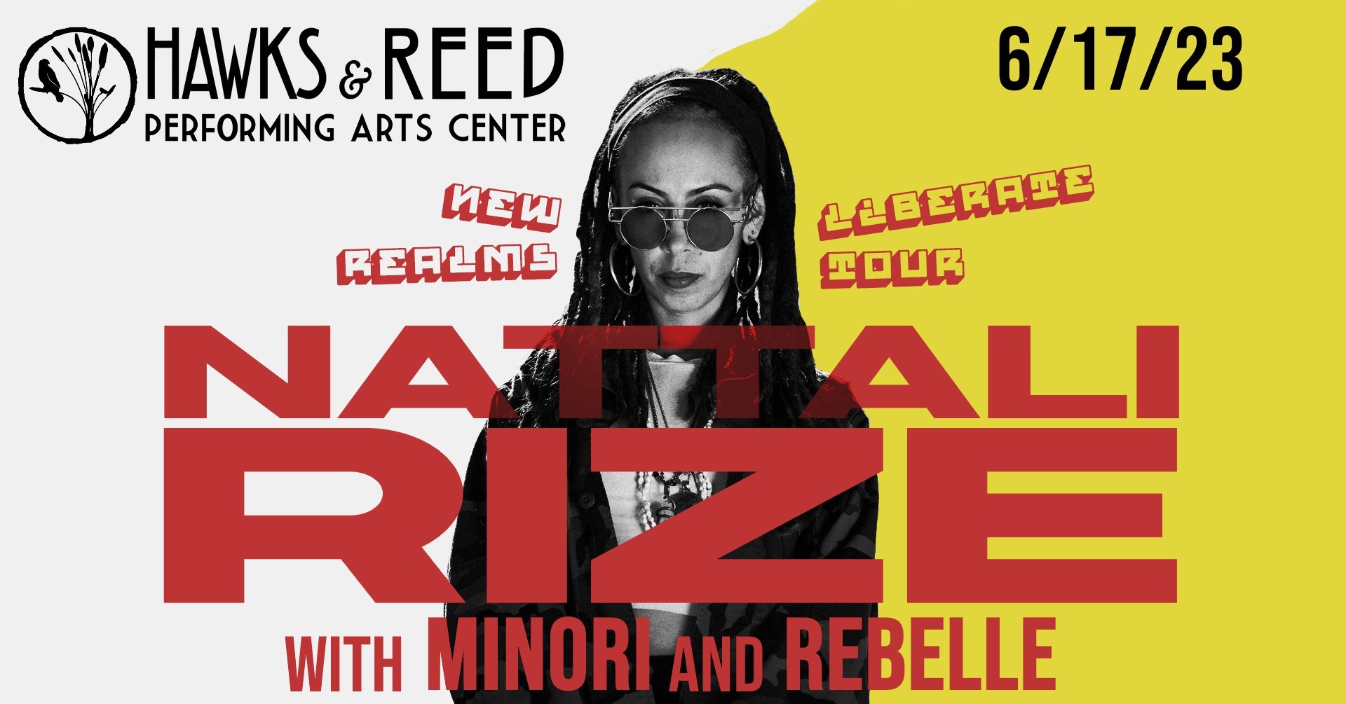Nattali Rize with Minori and Rebelle at Hawks and Reed