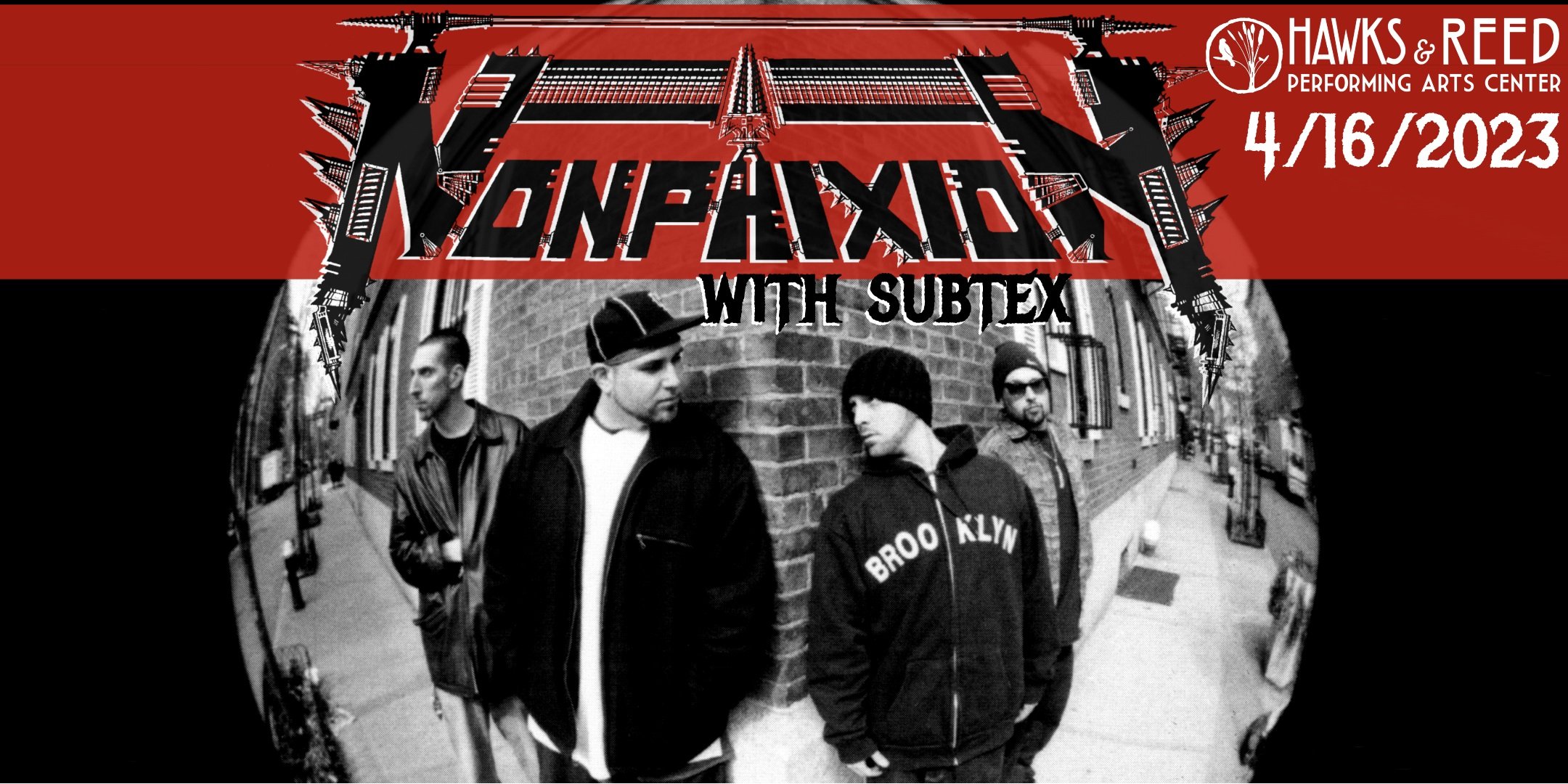 Non Phixion with Subtex at Hawks & Reed
