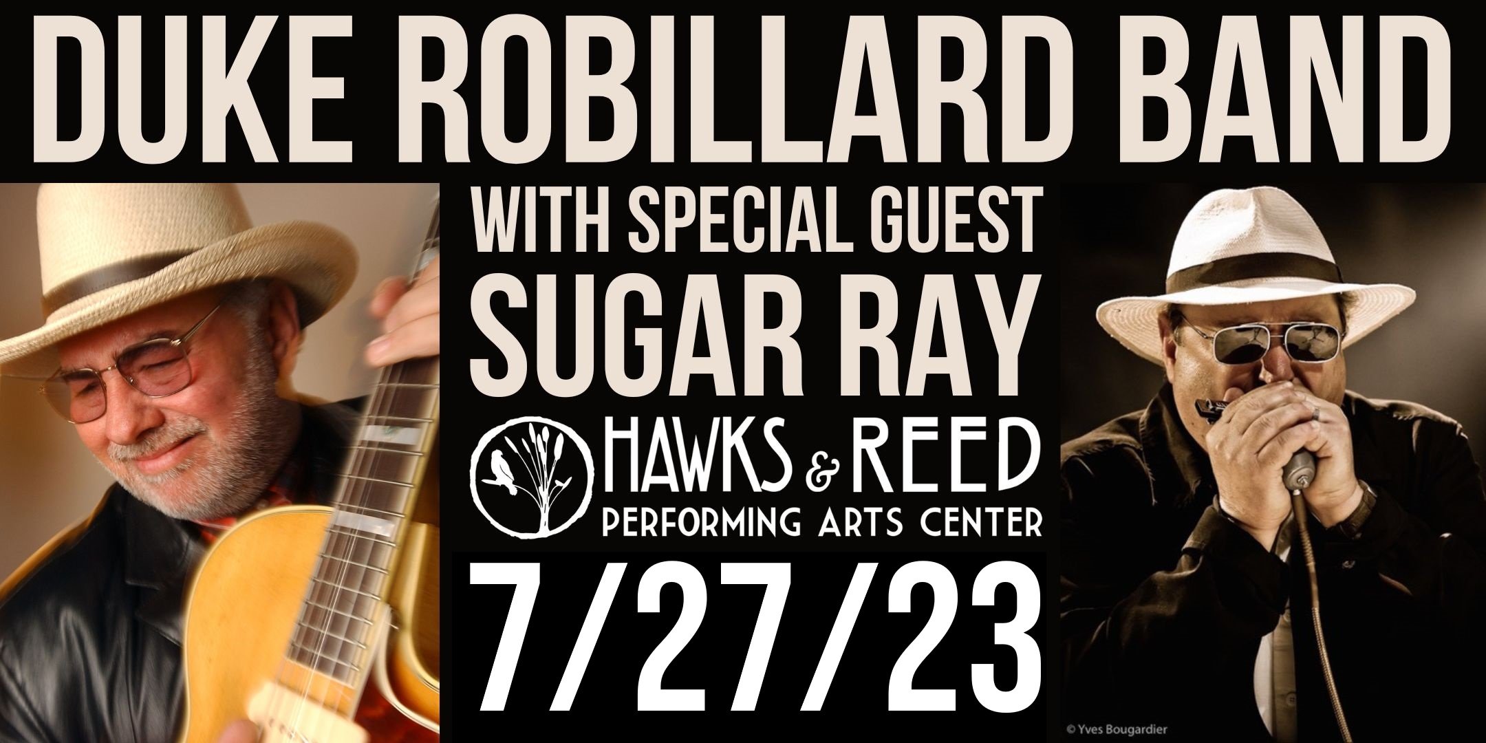 Duke Robillard Band with Special Guest Sugar Ray at Hawks & Reed