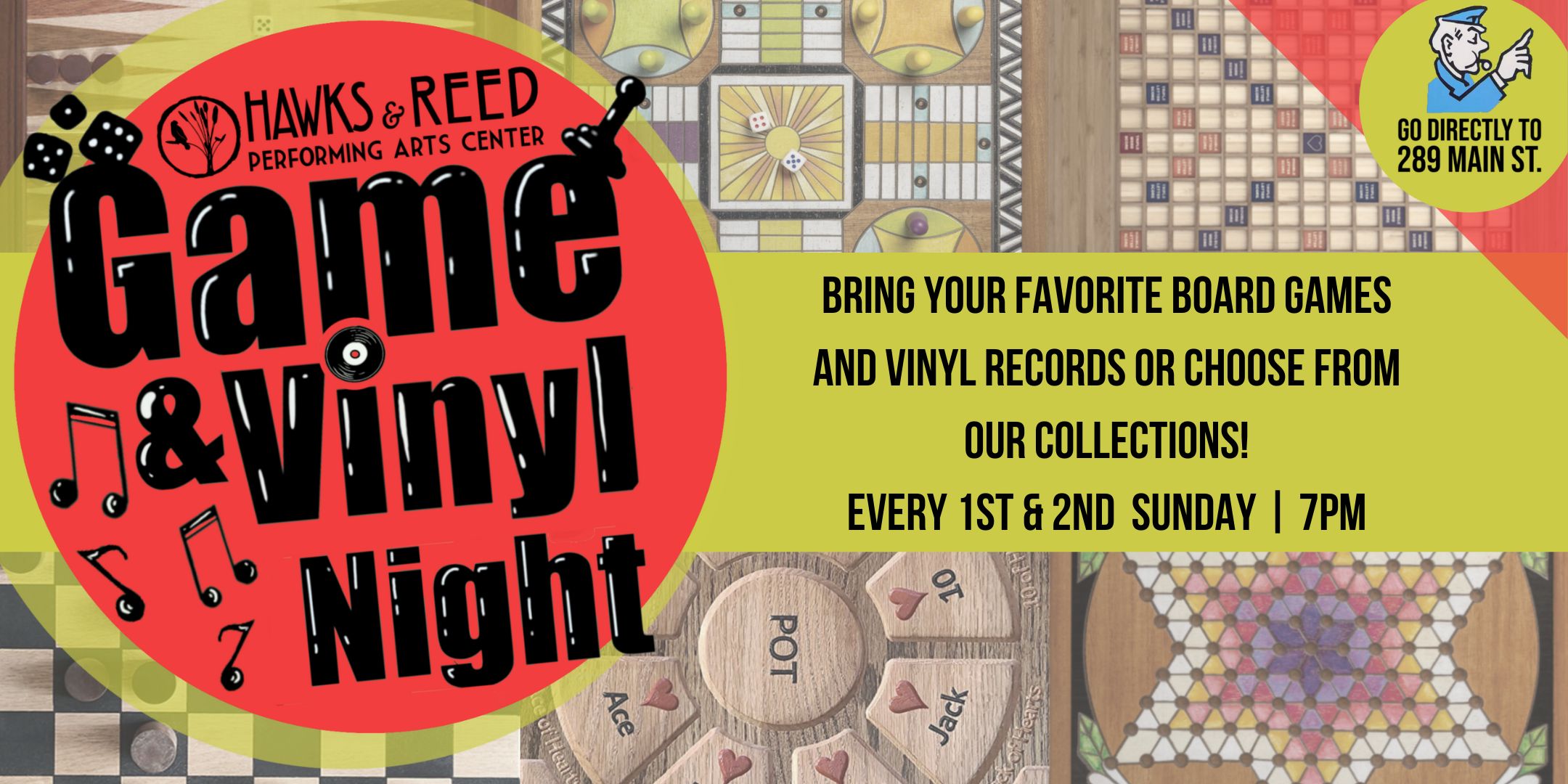Game and Vinyl Night at Hawks and Reed