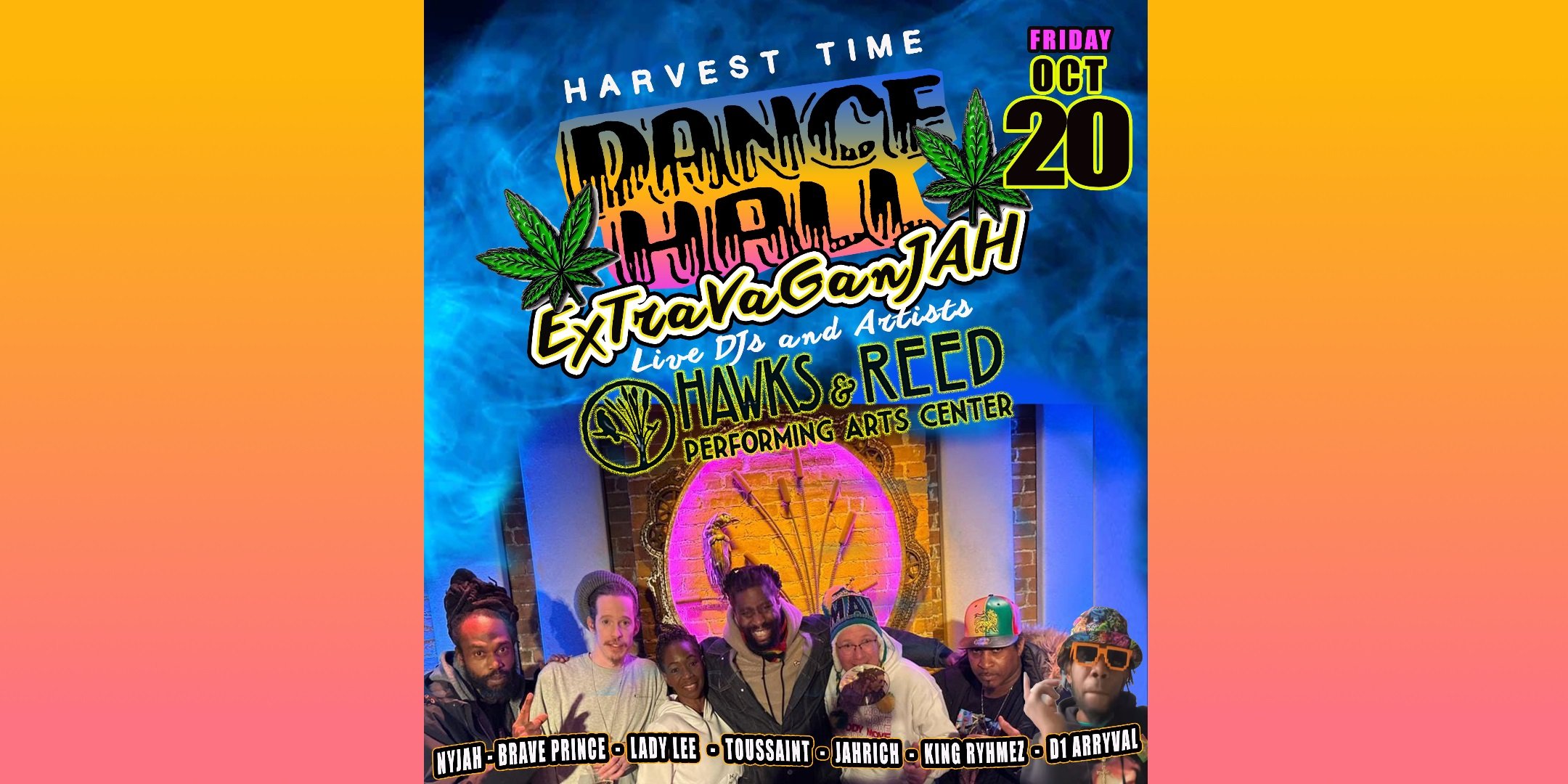 Harvest Time Dance Hall Extravaganjah Celebration