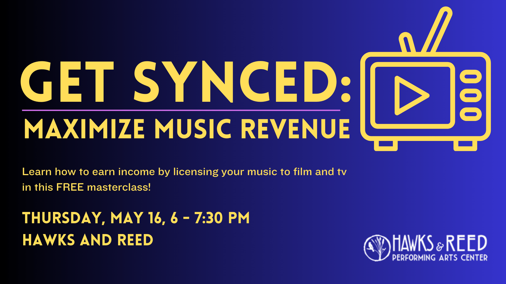 Get Synced: Maximize Music Revenue!